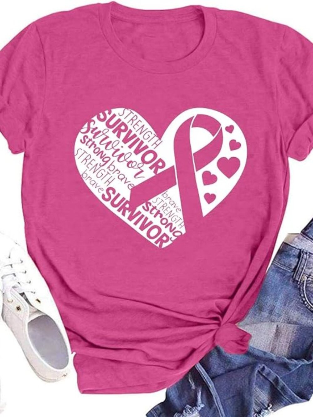 Breast Cancer Survivor Shirt for Women sizes Small - 2 xl